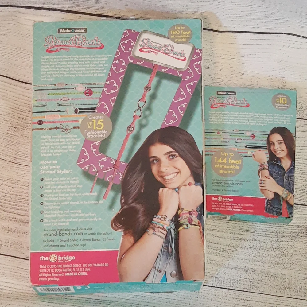 Jewelry Fashion Bracelet Maker PLUS BONUS Accessory Pack (PINK)